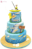 Fishing Theme Birthday Cake toys&parties.co.nz