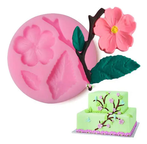 Flower & Branch Silicone Mould