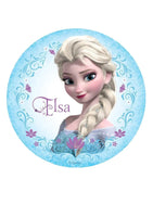 Frozen Edible Cake Image - Choose Your Shape