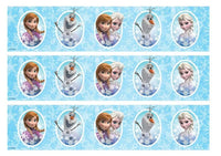 Frozen Edible Cake Image - Choose Your Shape