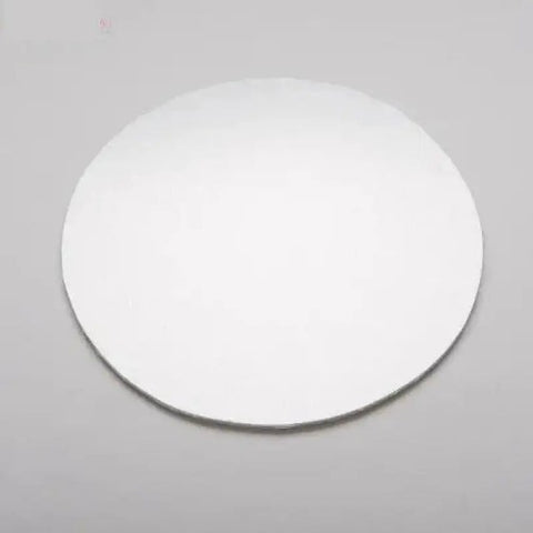 10 Inch Round White Cake Board. 6mm Thickness