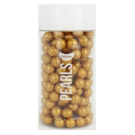 Go Bake 7mm Sugar Pearls Gold