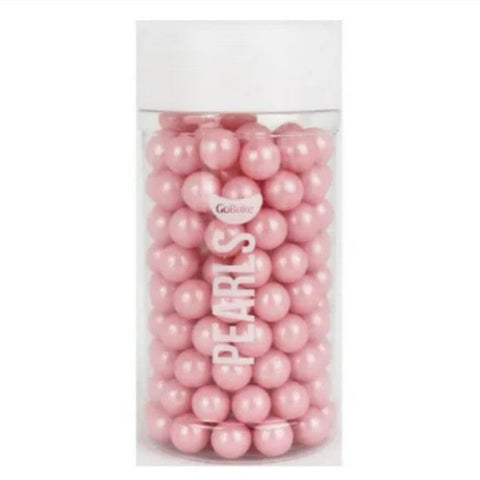Go Bake 7mm Sugar Pearls Pink