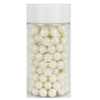 Go Bake 7mm Edible Sugar Pearls White