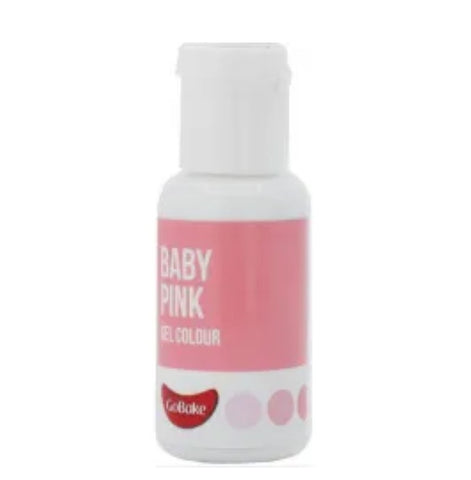 Go Bake Baby Pink Food Colouring Gel 21gm