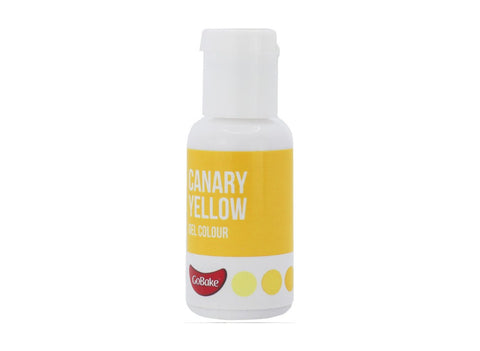 Go Bake Canary Yellow Food Colouring Gel 21gm