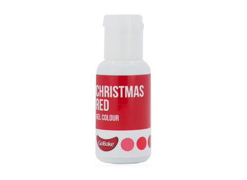 Go Bake Christmas Red Food Colouring Gel 21gm