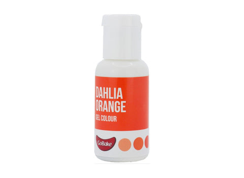 Go Bake Orange Dahlia Food Colouring Gel 21gm