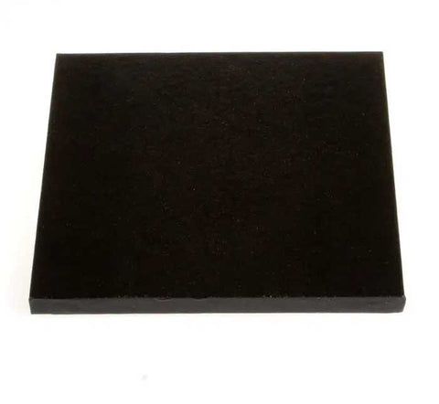 10 inch Black Square Cake Board. 6mm Thickness