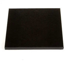 Go Bake Masonite Black 10 inch Square Cake Board Go Bake