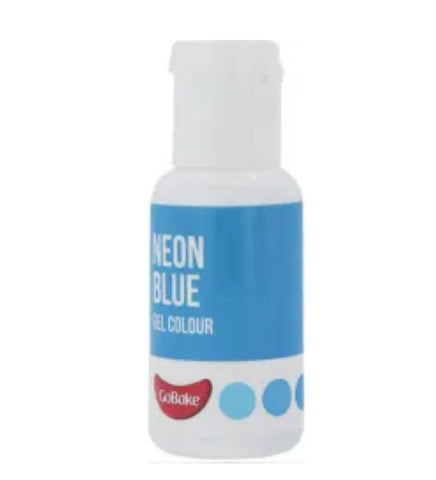 Go Bake Neon Blue Food Colouring Gel 21gm