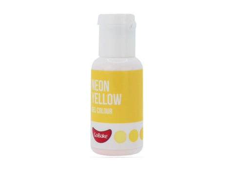 Go Bake Neon Yellow Food Colouring Gel 21gm