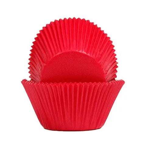 Go Bake Red Baking Cups x72. Premium Greaseproof