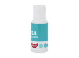 Go Bake Teal Food Colouring Gel 21gm. Professional Colours