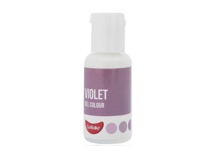 Go Bake Violet Food Colouring Gel 21gm. Professional Colours