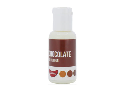 Go Bake chocolate Brown Food Colouring Gel 21gm