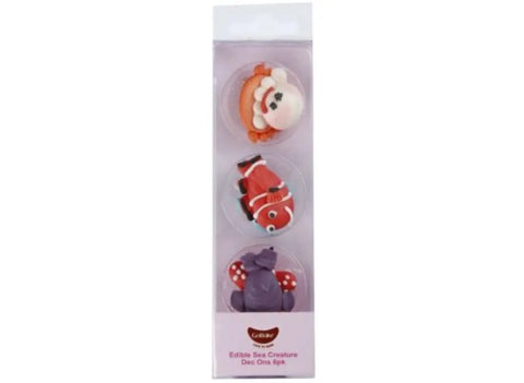 GoBake Dec Ons Novelty Sea Creatures - 6pk