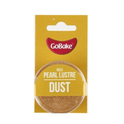 GoBake Pearl Lustre Dust - Gold - 2gm
