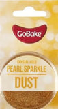 GoBake Pearl Sparkle Dust - Crystal Gold - 2gm Go Bake