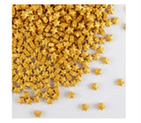 Gold Star Candy Sprinkles 80gm Go Bake