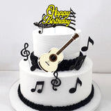 Music Theme Card Cake Topper Set - The Cake Mixer