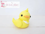 Handcrafted 3D Baby Duck Cake Topper The Cake Mixer