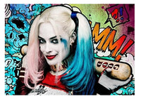 Harley Quinn Edible Image - Choose Shape