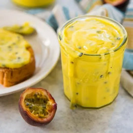 Homemade Peach & Passionfruit Patisserie Filling 165gm