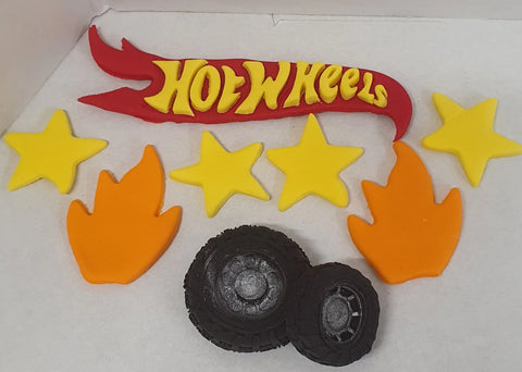 Hot Wheels Theme Edible Cake Kit