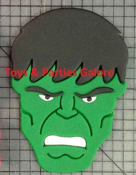 Edible Hulk Edible Cake Decorations x 6.