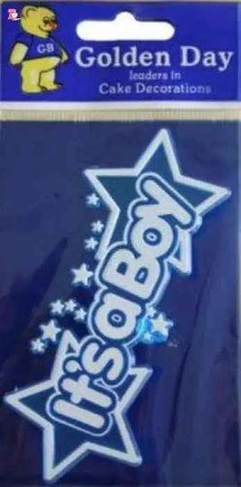 It's a Boy Cake Decoration