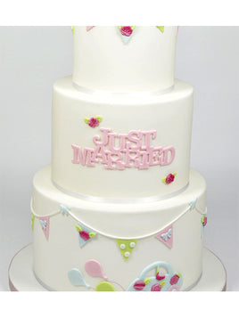 Just Married Fondant Cutter.