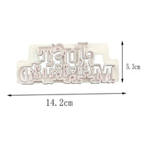 Just Married Fondant Cutter.