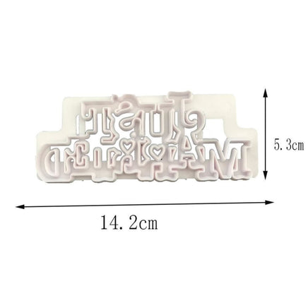 Just Married Fondant Cutter.