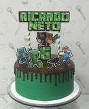 Kids Character Drip Cake 6 Inch x 6 Inch toys&parties.co.nz