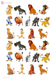 Lion King Characters Edible Premium Wafer Paper Cake Topper The Cake Mixer