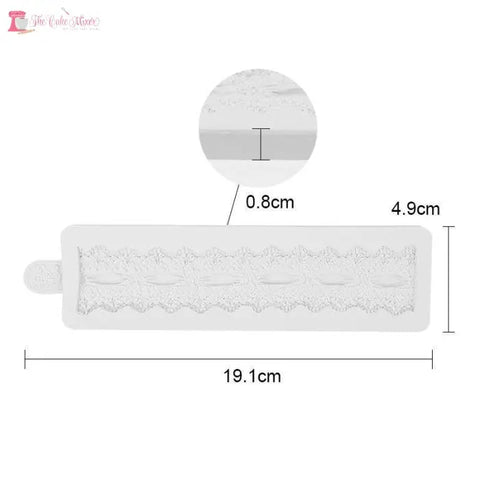 Lovely Lace Detail Silicone Mould