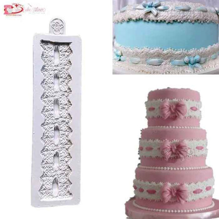 Lovely Lace Detail Silicone Mould