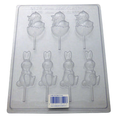 Bunnies & Chicks Chocolate Mould - Homestyle Chocolates #28