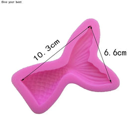Mermaid Tail Silicone Mould 103mm