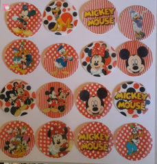 Mickey Mouse Wafer Paper Cupcake Toppers The Cake Mixer