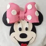 Minnie or Mickey Mouse Face Edible Decoration