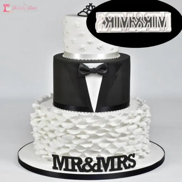 Mr & Mrs Fondant Cutter. Essential Tool For Wedding Cakes Aliexpress
