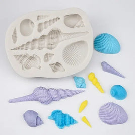 Multi Shell Silicone Mould. Sea Theme Mould