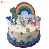 My Little Pony Scene Edible Premium Wafer Paper Cake Topper The Cake Mixer