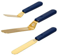 Navy & Gold Wilton Spatula Set 3 Piece