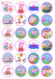 Peppa Pig Wafer Paper Cupcake Toppers The Cake Mixer