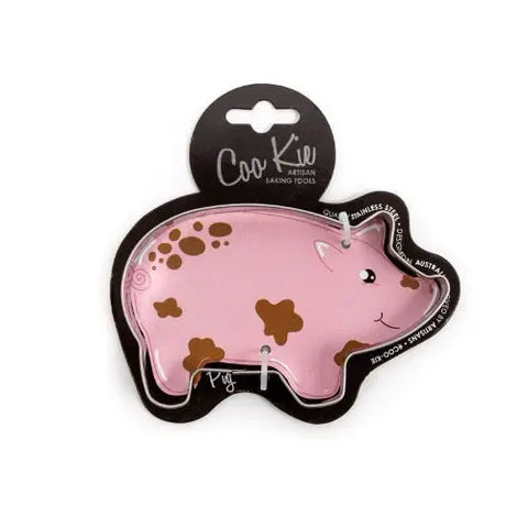 Pig Cookie Cutter - Stainless Steel