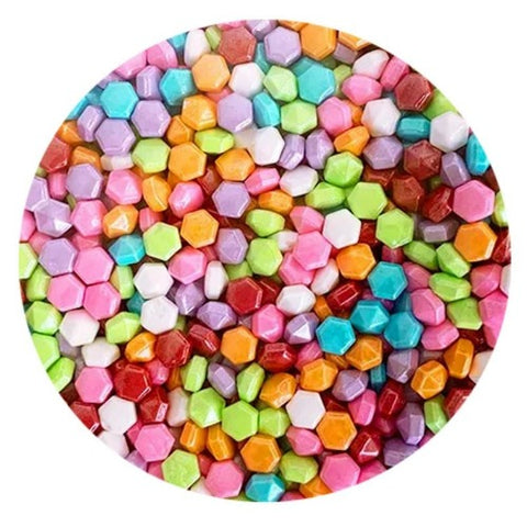 Edible Diamond Rainbow Candy Sprinkles 40gm