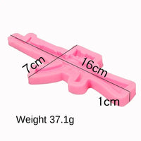 Rifle With Scope Silicone Mould
